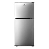 Refrigerador 2 Puertas Red Velvet Freezer Acero 150l 5.3 Ft Color Plateado