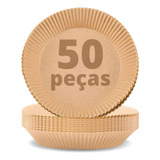 50 Pçs Forma De Papel P/ Airfryer Descartável