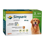 Simparic C/ 3 Comprimidos - Cães De 20 A 40kg - Antipulgas