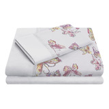 Sábanas 200 Hilos 100% Algodón Percale. Twin Size. Haussman