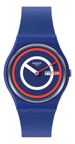 Reloj Swatch Unisex Swatch Blue To Basics So28n703