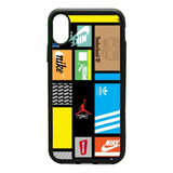 Funda Protector Para iPhone Sneaker Box Premium