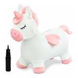 Everich Toy Unicornio Animoso Caballo De Peluche Rebotando A