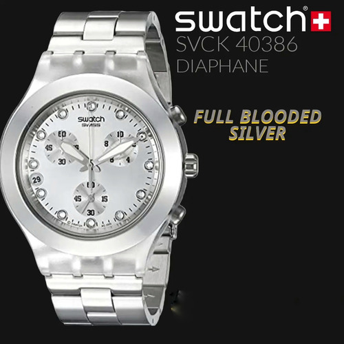 Swatch Diaphane Full Blooded Silver 