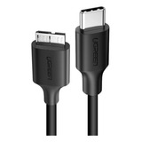 Cable Usb Ugreen Tipo C A Micro Usb 3.0 Para Discos Duros 