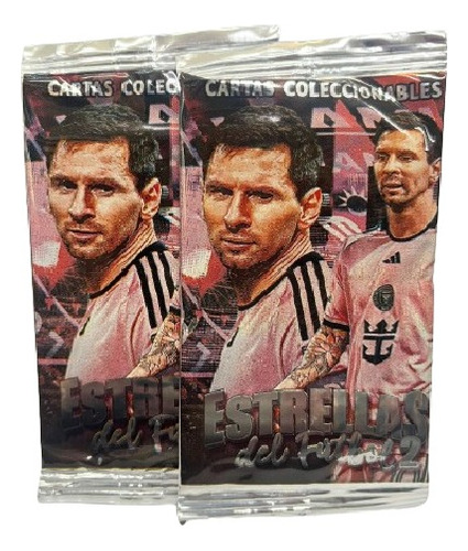 Cartas Estrellas Del Futbol Serie 2 X 15 Sobres. Rey