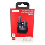 Microfone Lapela Sem Fio Plug And Play P/ Cor Preto