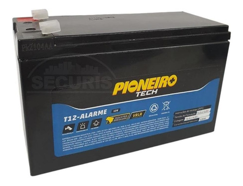 Bateria Selada 12v 7a Central Alarme Nobreak Similar Moura