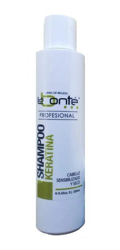 Shampoo De Keratina Y Colágeno 250ml La Bonté 