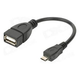 Adaptador Micro Usb Macho Para Usb Fêmea Otg