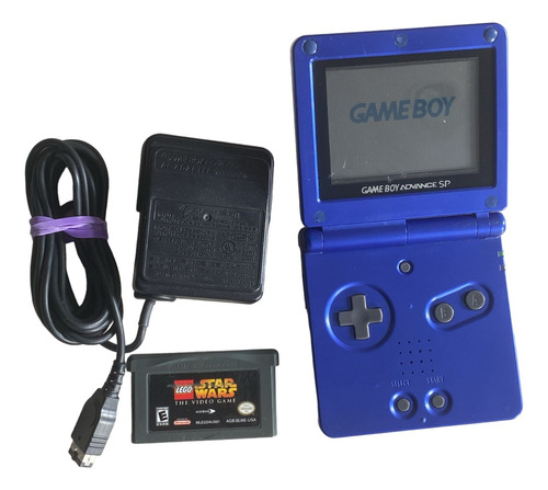 Consola Nintendo Gameboy Sp+juego Star Wars+cargador Origina