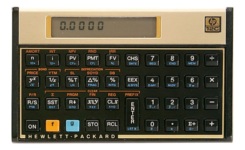Calculadora Financeira Hp 12c Gold 0012c-ac4 - Hp
