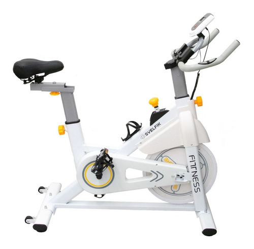 Bicicleta Fija Svelfik Para Spinning Blanca Detalles S3*