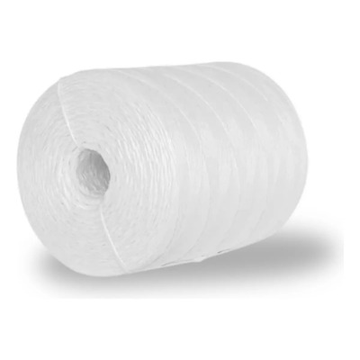 Rollo De Rafia Color Blanco (4 Kg) Cal 3.8 Mackpack® Blanco | Meses sin interés