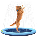 Piscina Para Perros Antideslizante Con Aspersores - 200cm