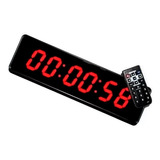 Reloj Digital Pared Led Con Cronometro Control Remoto Jh120