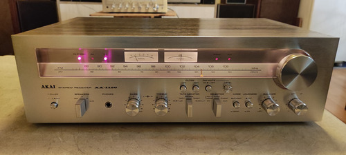 Sintoamplificador Stereo Akai Aa-1150 Excelente Japones 50w