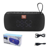 Parlante Bluetooth Radio Fm Reloj Tg-177