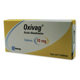 Oxivag 4 Tabletas 70mg