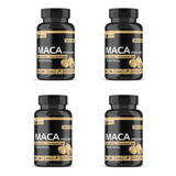 Kit 4 Maca Peruana 500mg 120 Cápsulas (total 480 Cápsulas)