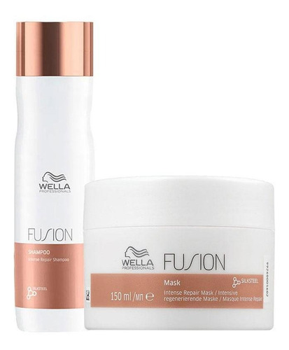 Kit Wella Fusion - Sh 250 Ml + Másc 150 Ml