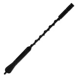 Haste De Antena Tuning 178mm Espiral Rosca 5mm Preto