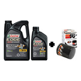 Aceite Sintetico Castrol Edge Alto 5w30 + Filtro Kn P Series