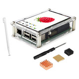 Monitor De Pantalla Táctil Tft Raspberry Pi 3 B+, 3,5 Pulgad