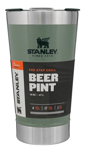 Copo Stanley Com Tampa Termico Inox Beer Chopp Gelado 473ml 