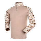 Ropa De Camuflaje Para Hombre, Transpirable, Larga, Talla S