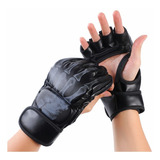 Mma/ufc Guantes De Entrenamiento De Boxeo De Cuero