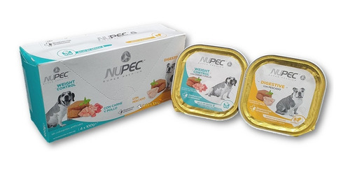 Nupec Digestive Y Weight Control Pack De 4 Latas