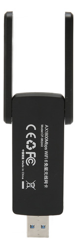 Adaptador Wifi Para Pc 6 Ax1800m 5ghz/2,4 Ghz Usb3.0 De Alto