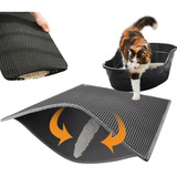 Tapete De Arena Para Gato Tapete Recolector Limpieza 