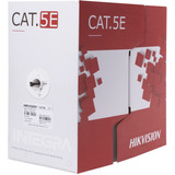 Cable Utp 305m Cat5e Exterior 100% Cobre Poe Red Hikvision