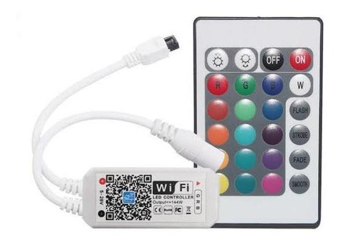 Controlador Wifi Pará Tiras Rgb, Alexa, Google Assist