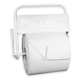 Combo Dispenser Pared Metal +2 Rollos Papel 24cm X 400 Mts 