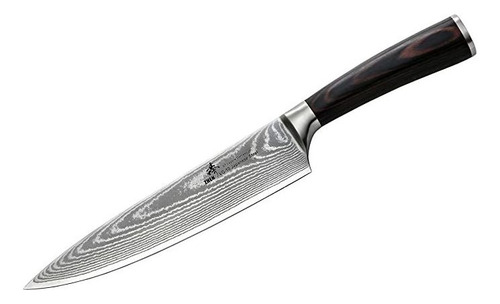 Zhen D5p Japonés Vg-10 67 Capas Damasco Acero Cuchillo De C