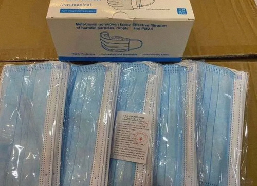 Barbijos Tricap Descartables - Caja X50 - Maxima Calidad