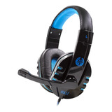 Headphone Gamer Alpha C/ Fio Corda Bass Microfone C Caixa