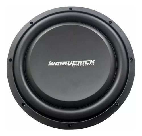 Subwoofer 12 Slim Flat Maverick Mav-flat12 Chato 400w Rms 2b