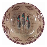 Hiend Accents Feather Southwestern Juego De Cuencos De Melam