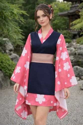 Disfraz De Anime Para Niños Y Adultos, Traje De Cosplay De Demon Slayer Para Makomo, Uniforme De Kimono, Conjunto Completo | Envío gratis