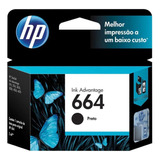 Cartucho Original Hp 664 Black Para 2135 3635 4535 4675