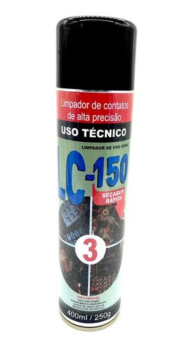 Limpa Contato Lc-150 310 Gramas | 500ml Aerojet (lc150)