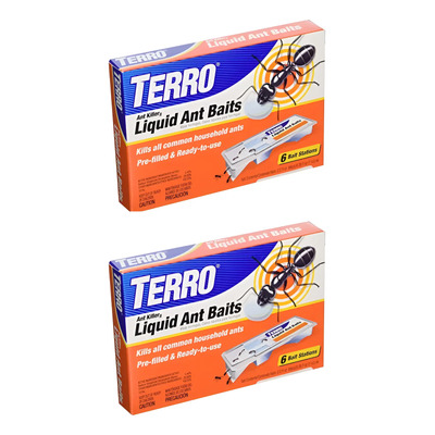 2 Pack Terro Ant Baits Veneno Liquido Hormigas 6 Trampas | Envío gratis