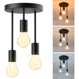 Lámpara De Techo Colgante Modernas Decorativas Con 3 Luces