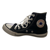 Converse Negras De Tela Botitas 36 