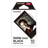 Filme Instax Mini Instantaneo Fujifilm Black 10 Fotos