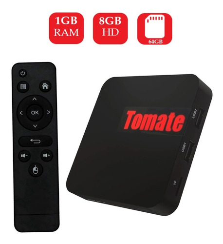 Jg 10 Tv Box 4k Tomate Anatel -transforme Sua Tv Em Smart Tv